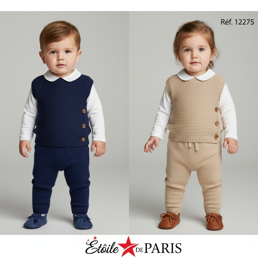 Ensemble Maille "Câlins d'Hiver"