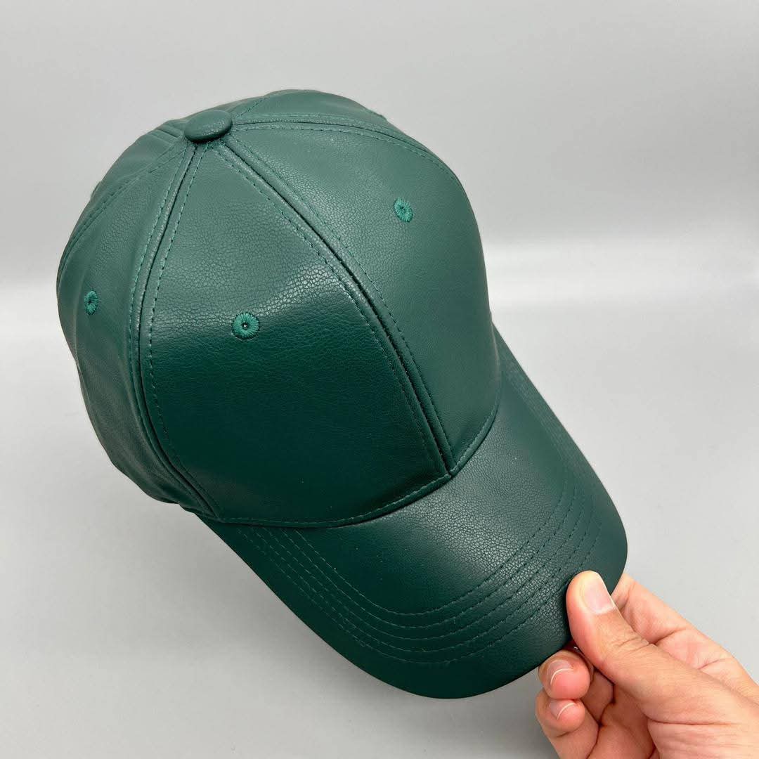 Casquette en Simili-Cuir Premium