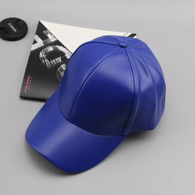 Casquette en Simili-Cuir Premium