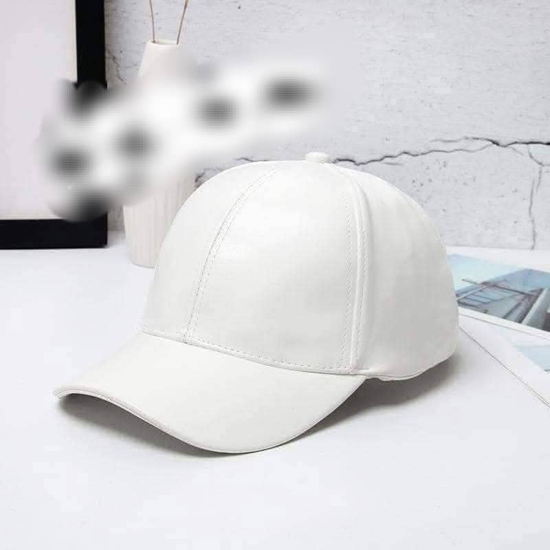 Casquette en Simili-Cuir Premium