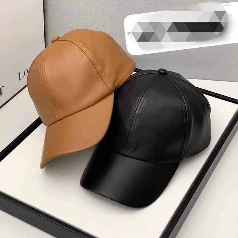 Casquette en Simili-Cuir Premium