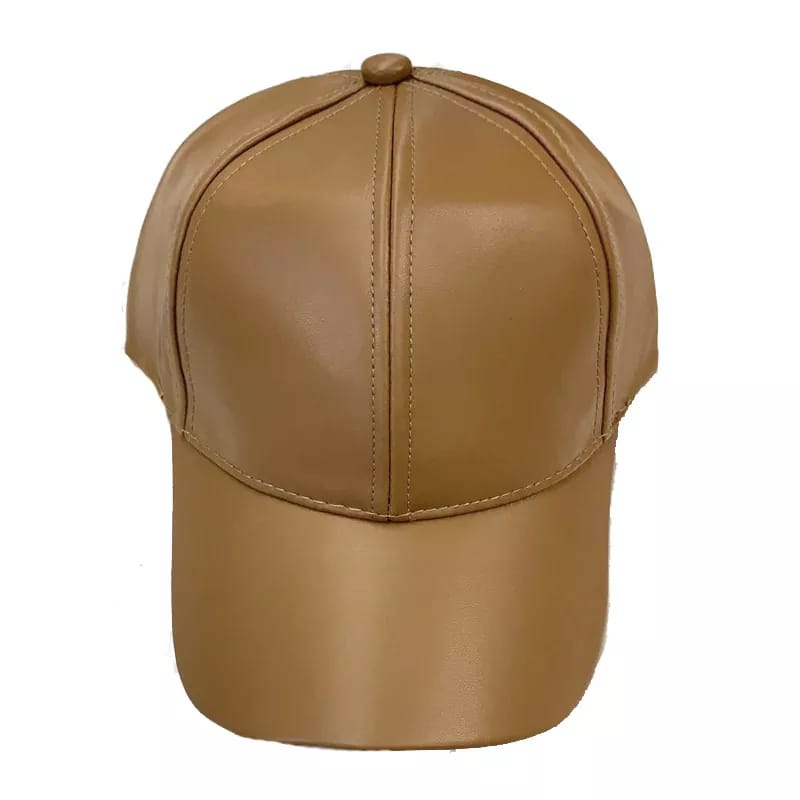 Casquette en Simili-Cuir Premium