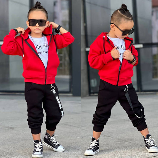 Ensemble Streetwear Stylé pour Enfant 3 Pièces