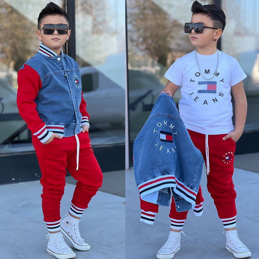 Ensemble Kids Style Tommy Jeans 3 Pièces