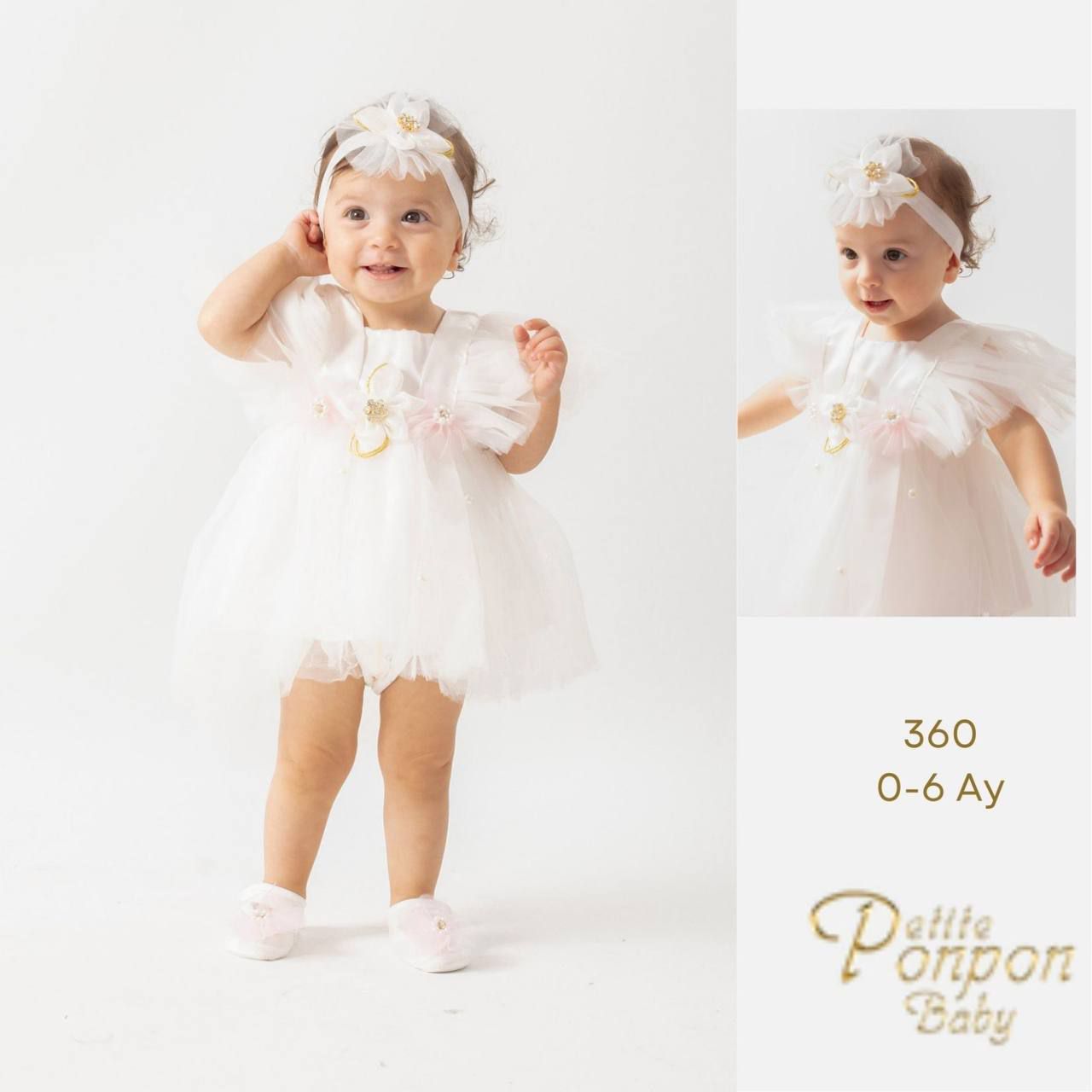 Robe Cérémonie "Petite Fleur" en Tulle
