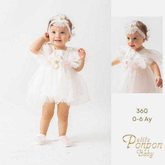 Robe Cérémonie "Petite Fleur" en Tulle