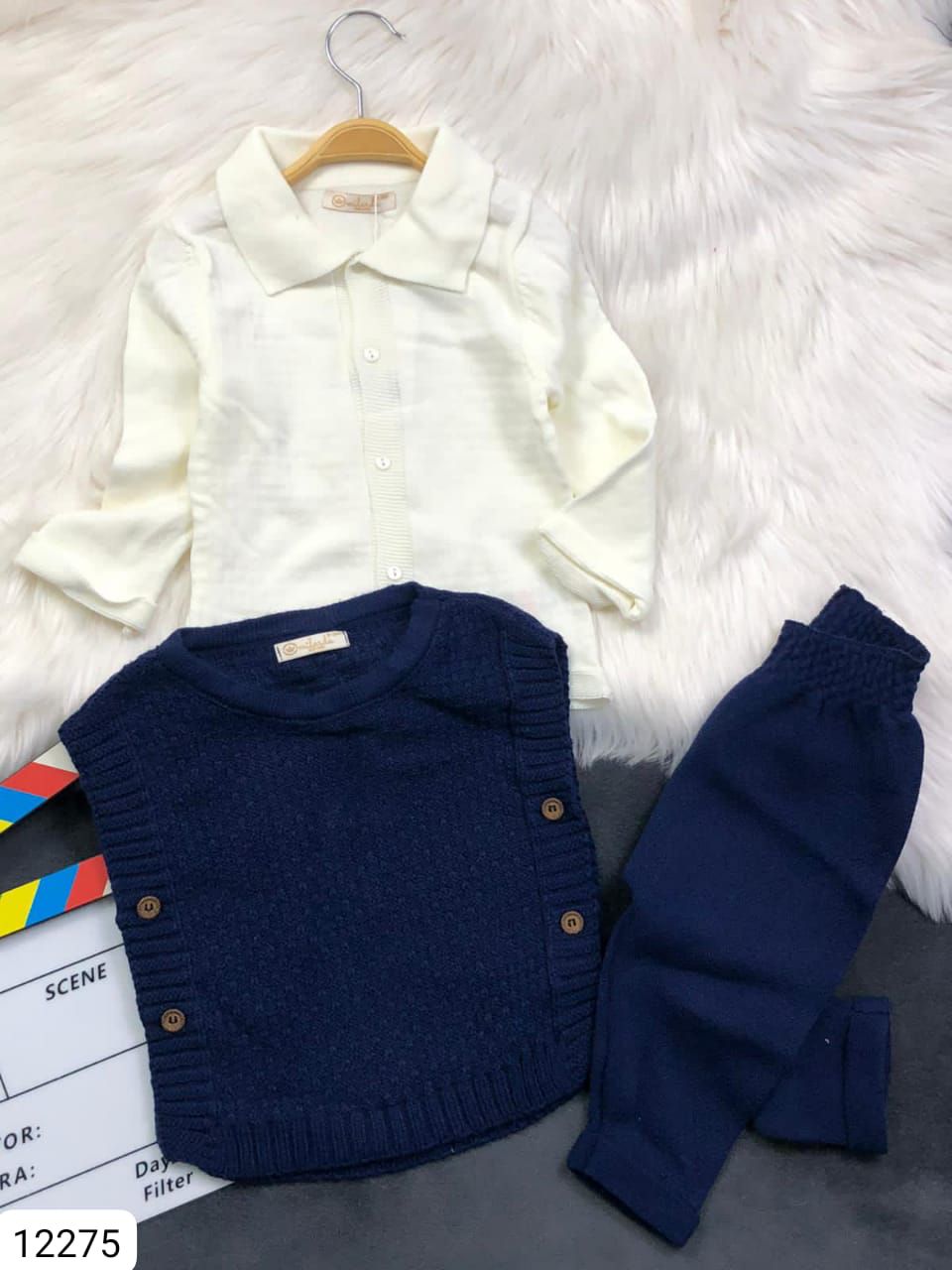 Petit Gentleman : Le Confort Tricoté et le style pour Bébé 👶